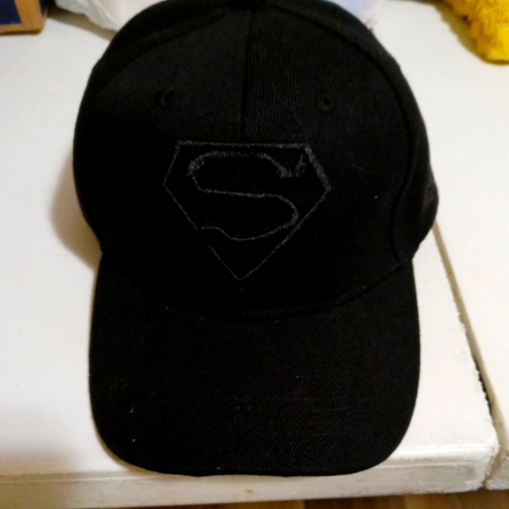 Black Superman hat